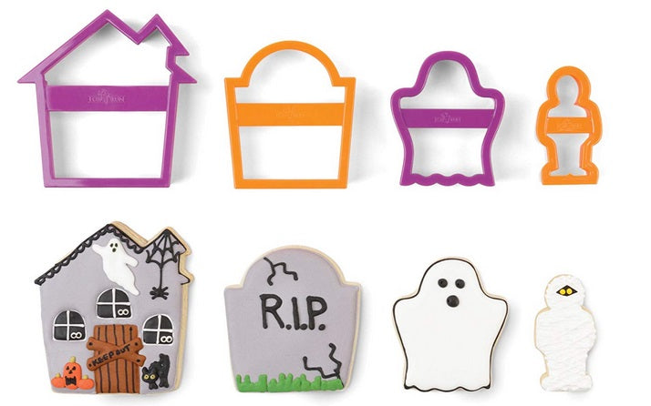 Fox Run Haunted House Halloween Cookie Cutter Set by Kitchen Niche