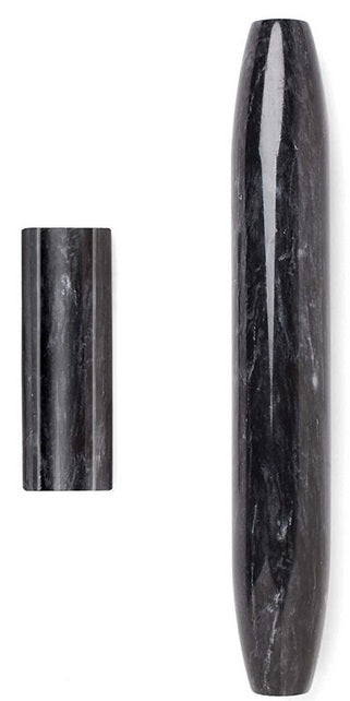 Fox Run Tapered Black Marble French Rolling Pin by Kitchen Niche