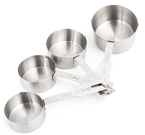 Fox Run Stainless Steel Measuring Cup Set by Kitchen Niche