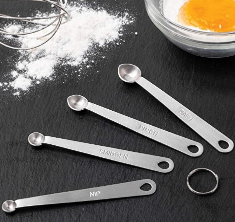 Fox Run Pinch Smidgen Dash Measuring Spoon Set by Kitchen Niche