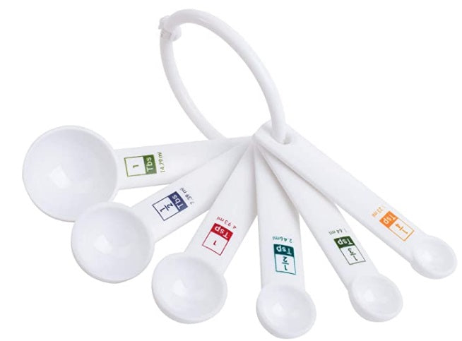 Fox Run White Measuring Spoon Set by Kitchen Niche