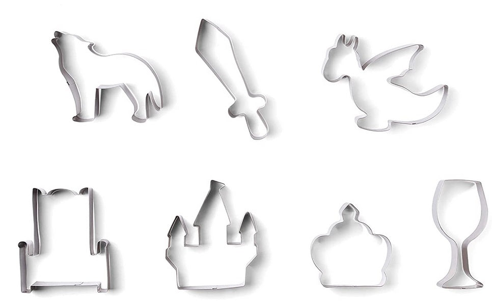 Fox Run Medieval Cookie Cutter Set by Kitchen Niche