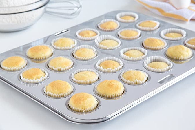 Fox Run Stainless Steel Mini Muffin Pan by Kitchen Niche