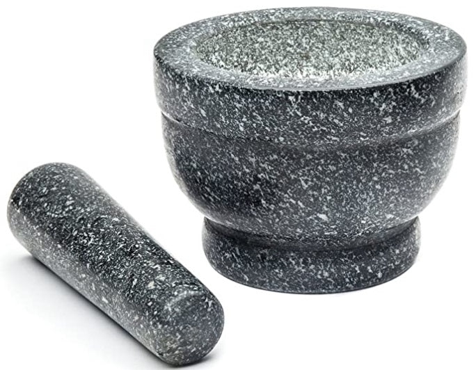 Fox Run Black Granite Mortar & Pestle by Kitchen Niche