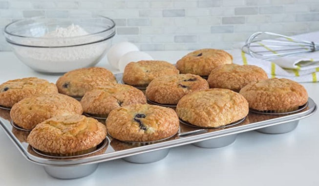 Fox Run Tinplated Steel Muffin Pan by Kitchen Niche