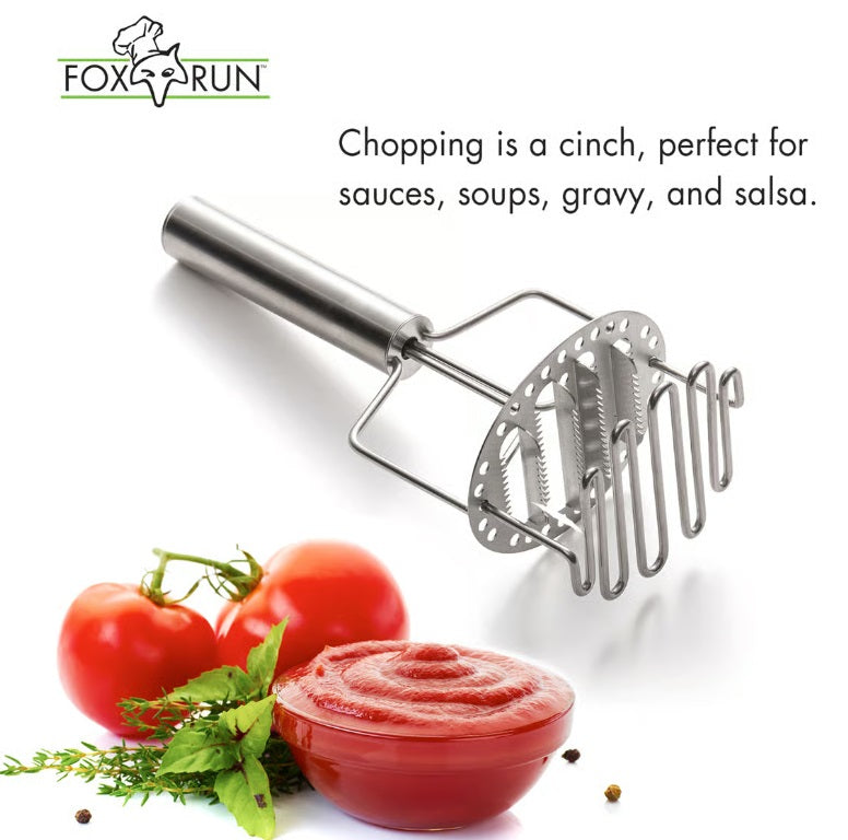 Fox Run Multi Level Stainless Steel Masher by Kitchen Niche