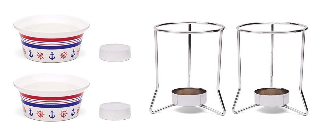 Fox Run Nautical Butter Warmer Set of 2 by Kitchen Niche