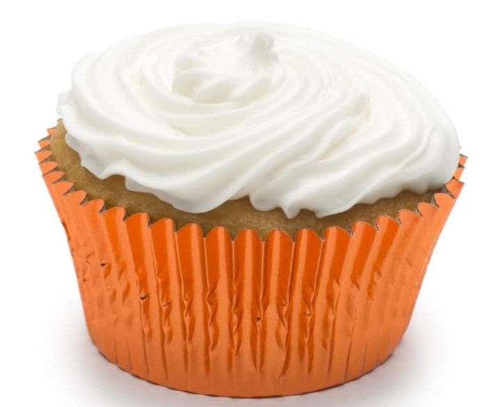 Fox Run Orange Foil Baking Cup Set of 32 by Kitchen Niche