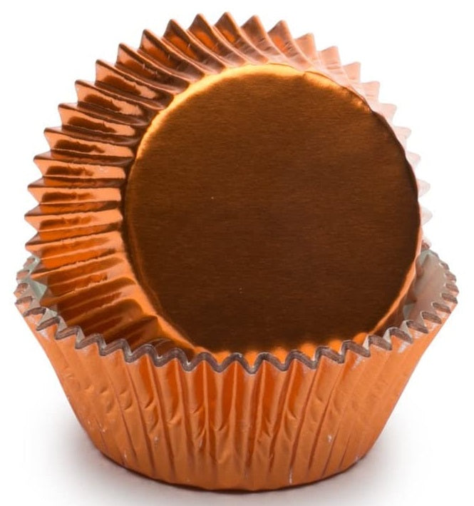 Fox Run Orange Foil Baking Cup Set of 32 by Kitchen Niche
