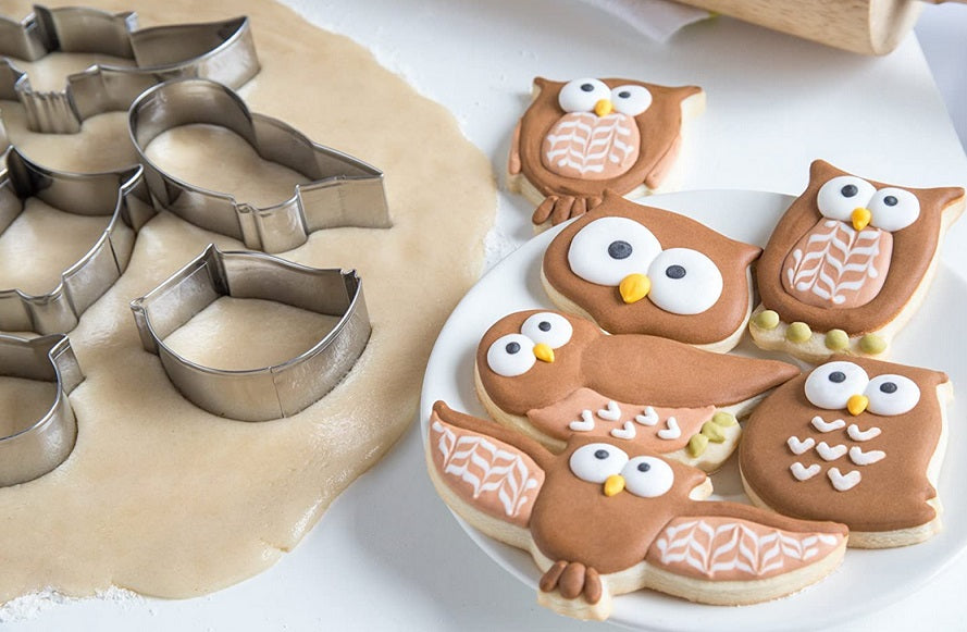 Fox Run Owl Cookie Cutter Set by Kitchen Niche