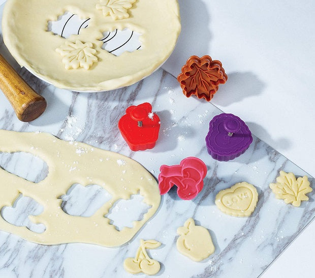 Fox Run Pie Lovers Pie Crust Cutter Set by Kitchen Niche