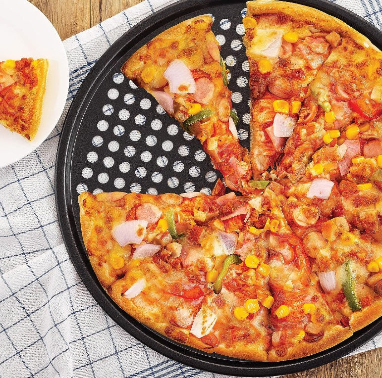 Fox Run Non-Stick Pizza Crisper Pan by Kitchen Niche