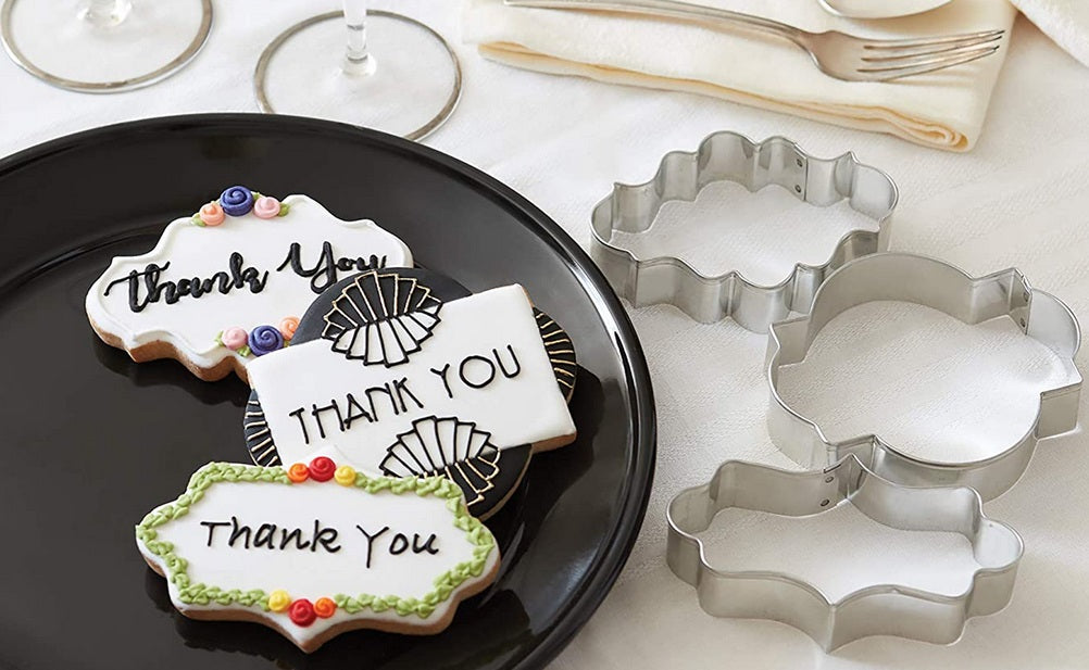 Fox Run Plaque Cookie Cutter Set by Kitchen Niche