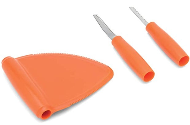 Fox Run Pumpkin Carving Kit 3-Piece by Kitchen Niche