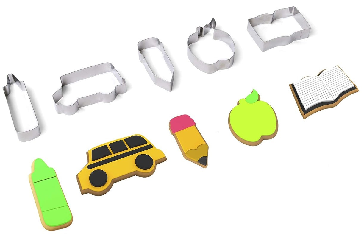 Fox Run School Teacher Cookie Cutter Set by Kitchen Niche