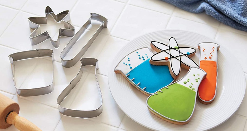 Fox Run Science Cookie Cutter Set by Kitchen Niche