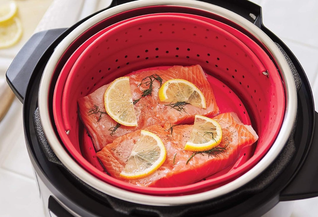 Fox Run Collapsible Silicone Steamer Basket Insert by Kitchen Niche