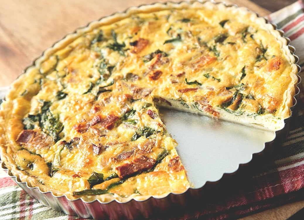 Fox Run Tartlet & Loose Bottom Quiche Pan 9.5" by Kitchen Niche