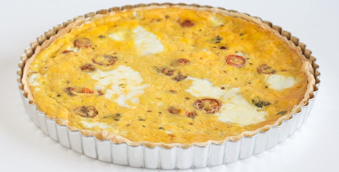 Fox Run Tartlet & Loose Bottom Quiche Pan 9.5" by Kitchen Niche
