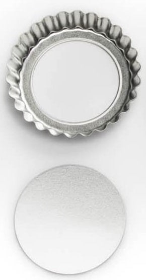 Fox Run Tartlet & Loose Bottom Quiche Pan 4" by Kitchen Niche