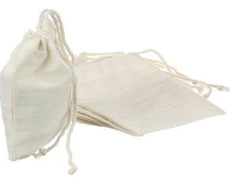 G & H Tea Services Buckingham Cotton Tea Bag Set of 5 by Kitchen Niche