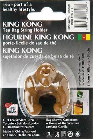 G & H Tea Services King Kong Brown Tea Bag String Holder by Kitchen Niche
