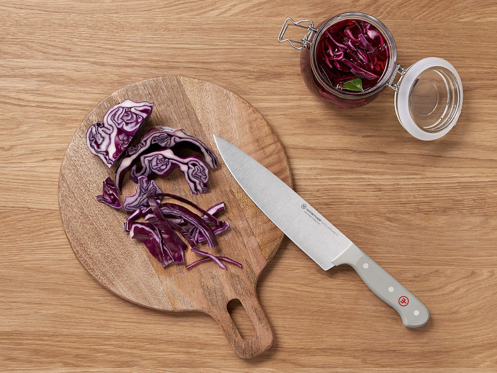 Wüsthof Gourmet Grey Chef's Knife – 8" Wusthof by Kitchen Niche