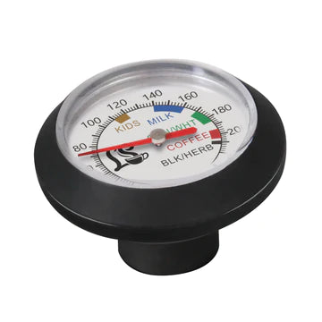 London Sip Stainless Steel Gooseneck Kettle with Thermometer by Kitchen Niche