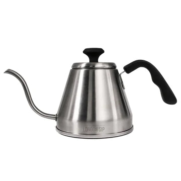 London Sip Stainless Steel Gooseneck Kettle with Thermometer by Kitchen Niche