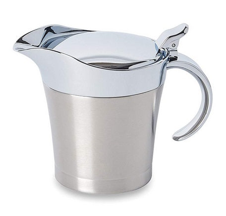 Fox Run Double Walled Stainless Steel Gravy Boat / Warmer by Kitchen Niche