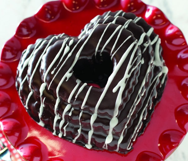 Nordic Ware Tiered Heart Bundt Pan by Kitchen Niche
