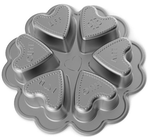 Nordic Ware Conversation Heart Pan by Kitchen Niche