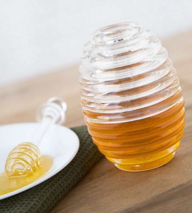 Fox Run Honey Jar & Dipper Set by Kitchen Niche