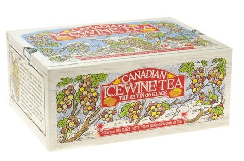 Metropolitan Tea Box of 100 Canadian Ice Wine Tea Bags by Kitchen Niche