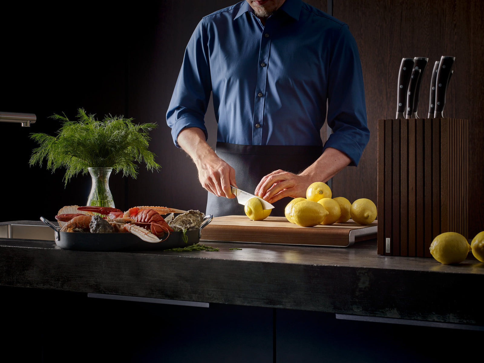 Wüsthof Ikon Sandwich Knife – 6" Wusthof by Kitchen Niche