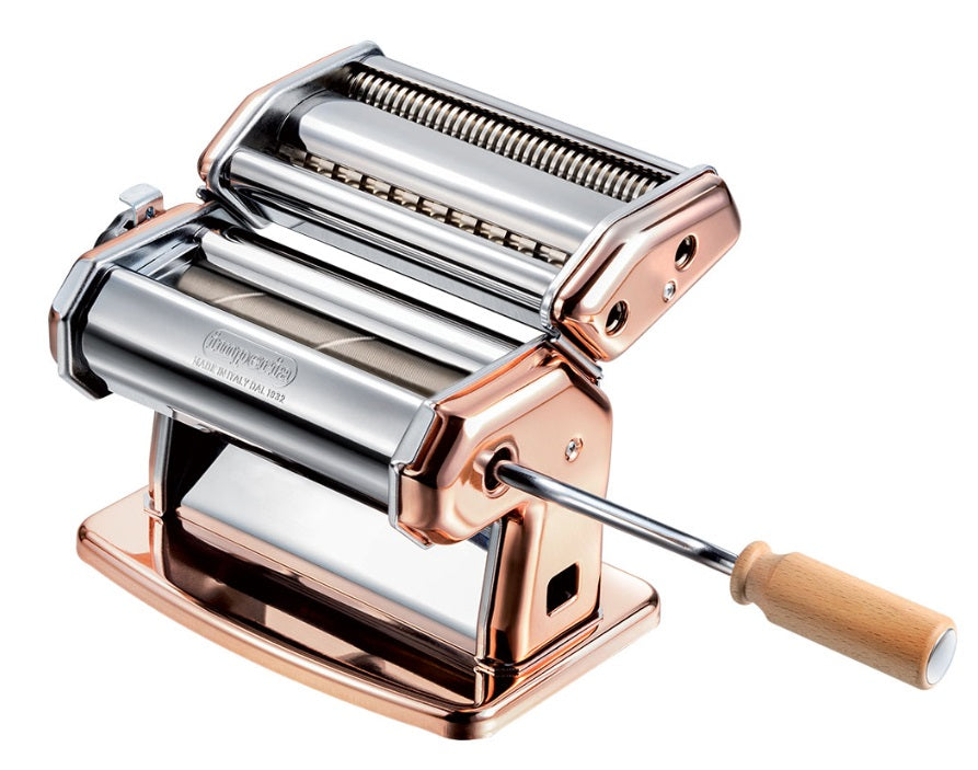 Imperia iPasta Professional Pasta Machine Copper Ruvida 6,5/12 mm Imperia by Kitchen Niche