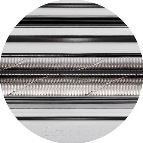 Imperia iPasta Professional Pasta Machine Copper Ruvida 6,5/12 mm by Kitchen Niche