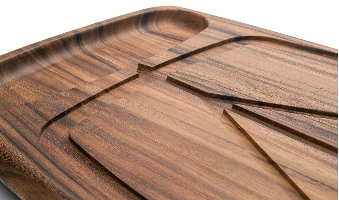 Ironwood Kansas City Acacia Wood Carving Board by Kitchen Niche