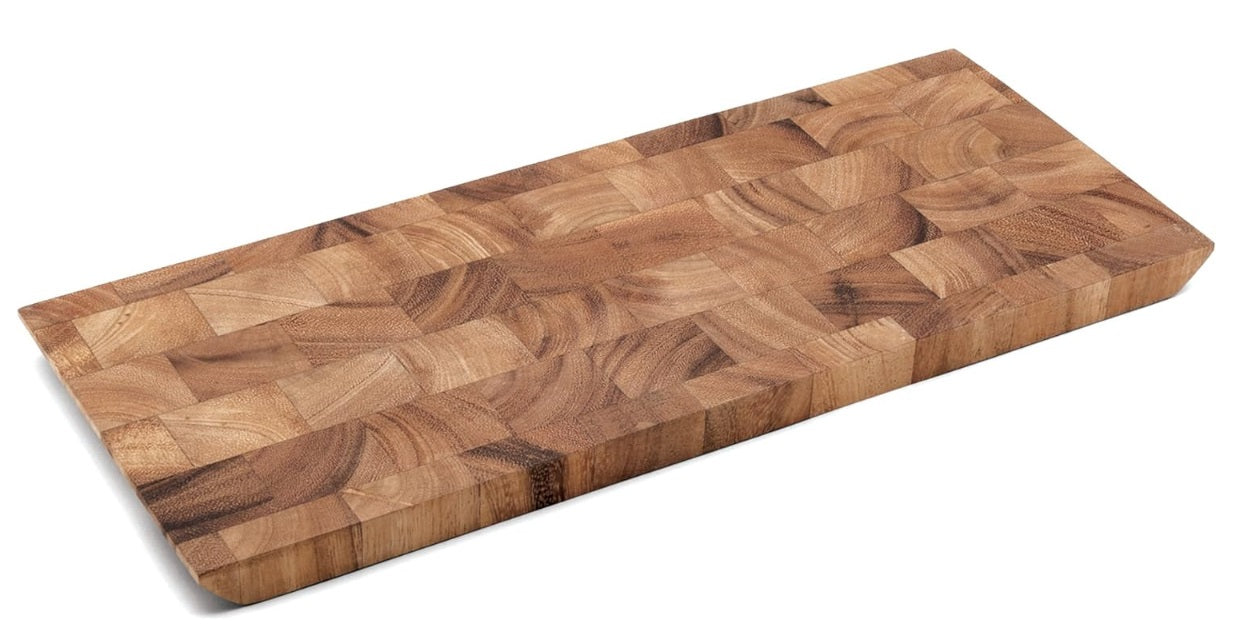 Ironwood Bowery End Grain Acacia Wood Cheese Board by Kitchen Niche