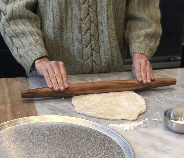 Ironwood Acacia Wood French Rolling Pin by Kitchen Niche