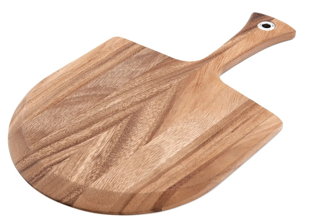Ironwood Lucca Acacia Wood Mini Pizza Peel by Kitchen Niche