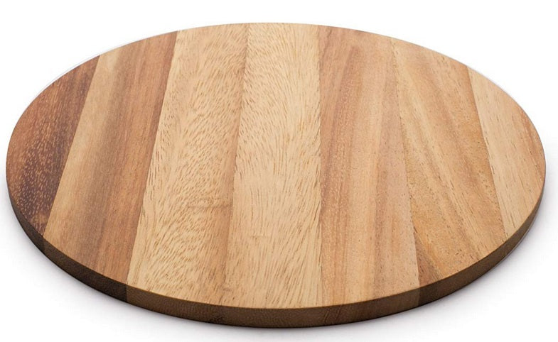 Ironwood Round Acacia Wood Cutting Board by Kitchen Niche