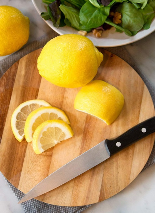 Ironwood Round Acacia Wood Cutting Board by Kitchen Niche