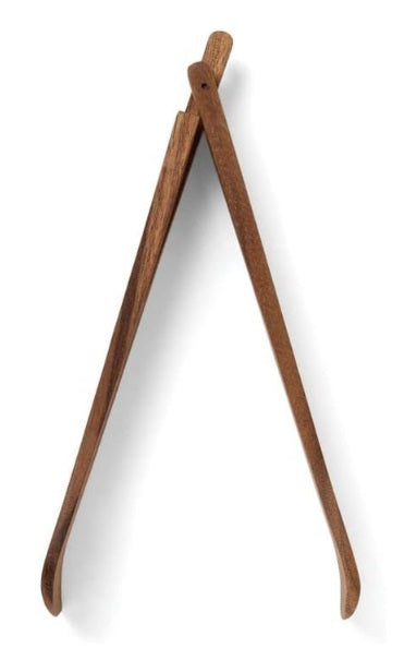 Ironwood Acacia Wood Spring Salad Serving Tongs by Kitchen Niche