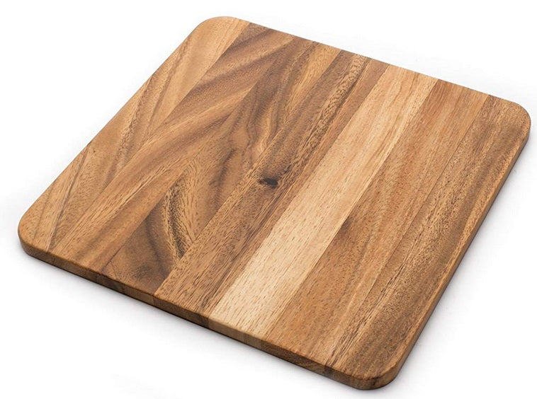 Ironwood Square Acacia Wood Cutting Board by Kitchen Niche