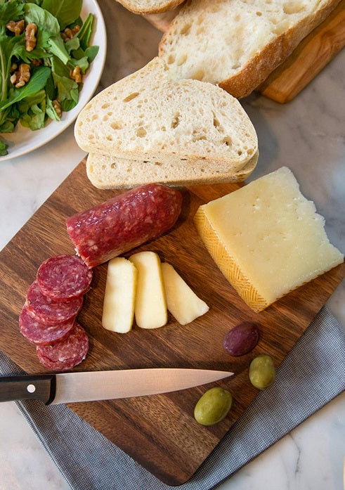 Ironwood Square Acacia Wood Cutting Board by Kitchen Niche