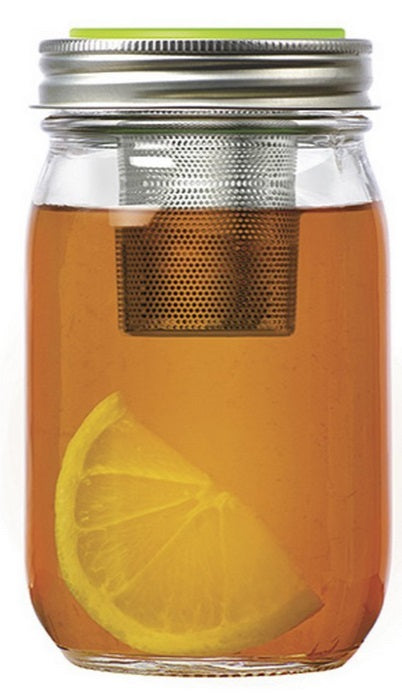 Jarware Tea Infuser Mason Jar Lid by Kitchen Niche