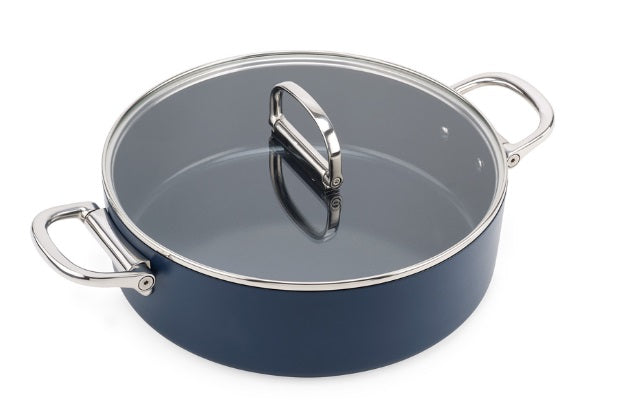 Joseph Joseph Space Shallow Casserole with Lid 4.7L Joseph Joseph by Kitchen Niche