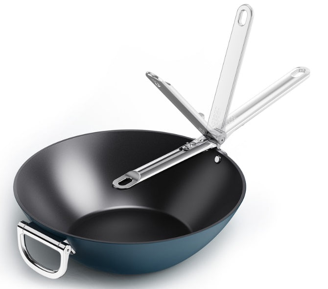 Joseph Joseph Space Wok with Helper Handles 32cm / 12.5" Joseph Joseph by Kitchen Niche