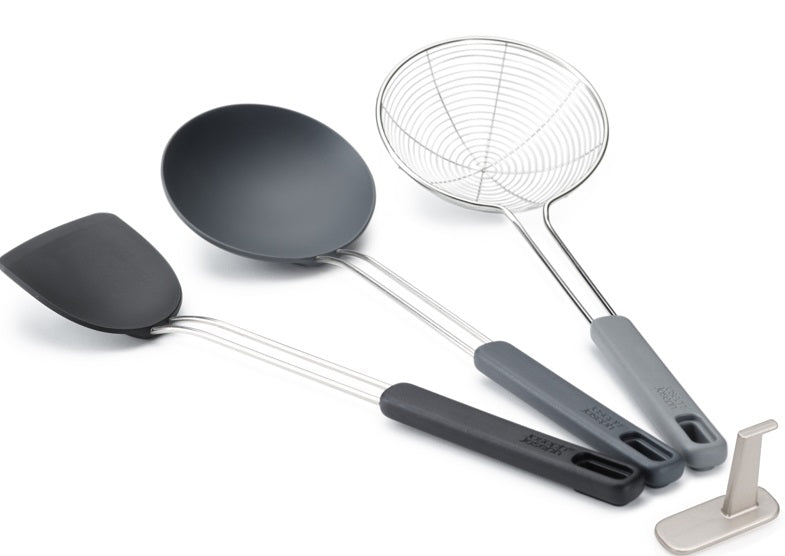 Joseph Joseph Fusion Compact Silicone Wok Tool Set by Kitchen Niche
